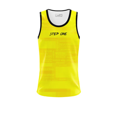 Men's Singlet Yellow