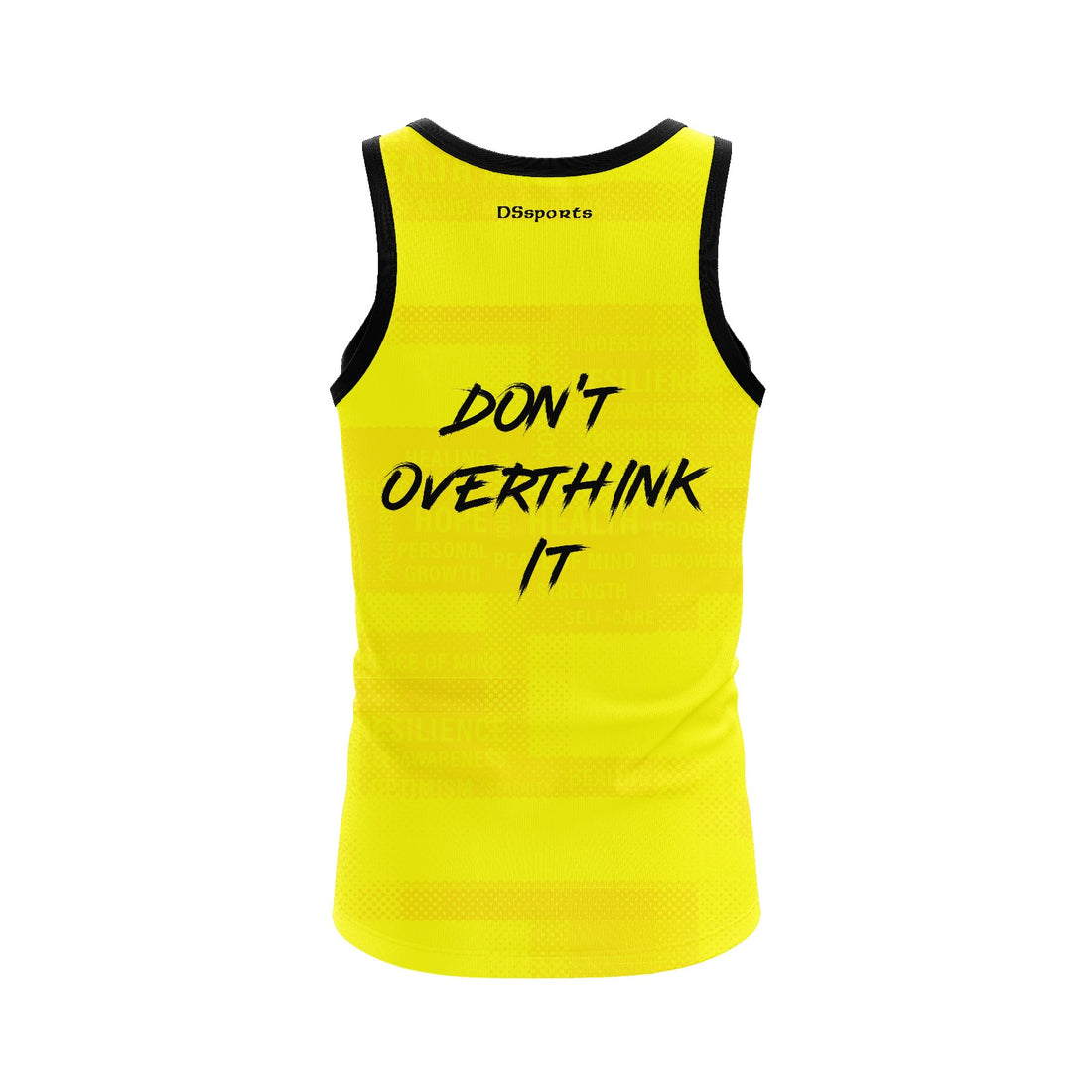 Men's Singlet Yellow