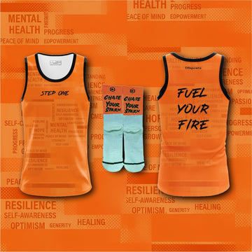 Women's Orange Running Kit