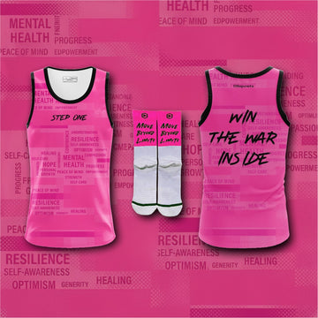 Men's Pink Running Kit