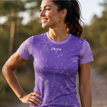 Unisex Running Tshirt Lilac