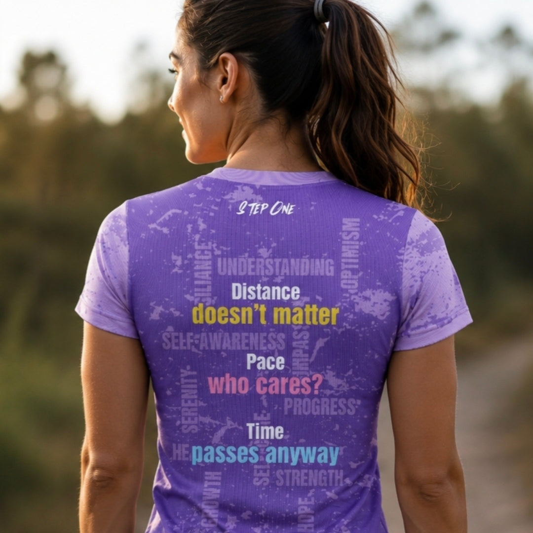 Unisex Running Tshirt Lilac